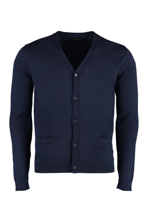 Merino wool cardigan-0